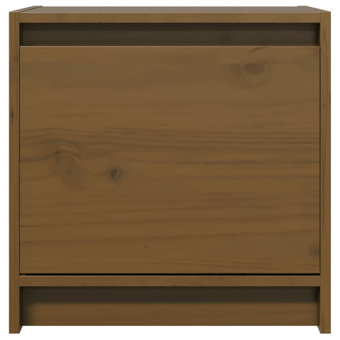 vidaXL Bedside Cabinets 2 pcs Honey Brown 40x30.5x40 cm Solid Pinewood