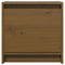 vidaXL Bedside Cabinets 2 pcs Honey Brown 40x30.5x40 cm Solid Pinewood