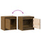 vidaXL Bedside Cabinets 2 pcs Honey Brown 40x30.5x40 cm Solid Pinewood
