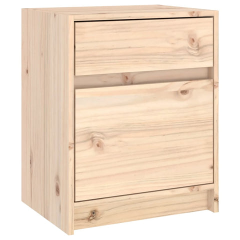 vidaXL Bedside Cabinet 40x31x50 cm Solid Pinewood