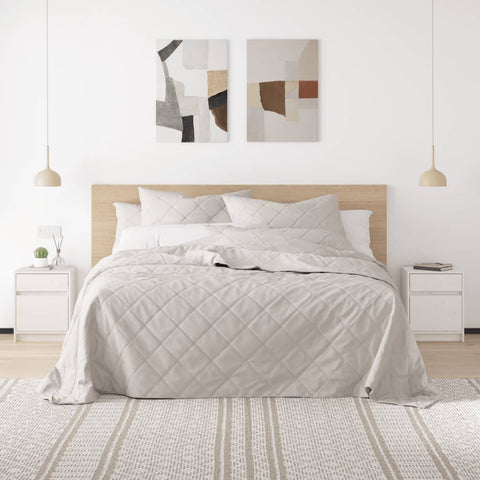 vidaXL Bedside Cabinets 2 pcs White 40x31x50 cm Solid Pinewood