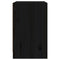 vidaXL Bedside Cabinets 2 pcs Black 40x31x50 cm Solid Pinewood