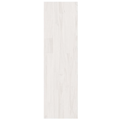 vidaXL Book Cabinet/Room Divider White 40x30x103.5 cm Solid Pinewood