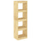 vidaXL Book Cabinet Room Divider 40x30x135.5 cm Pinewood