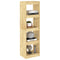 vidaXL Book Cabinet Room Divider 40x30x135.5 cm Pinewood