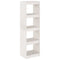 vidaXL Book Cabinet Room Divider White 40x30x135.5 cm Pinewood