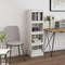 vidaXL Book Cabinet Room Divider White 40x30x135.5 cm Pinewood