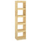 vidaXL Book Cabinet/Room Divider 40x30x167.5 cm Solid Pinewood