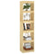 vidaXL Book Cabinet/Room Divider 40x30x167.5 cm Solid Pinewood