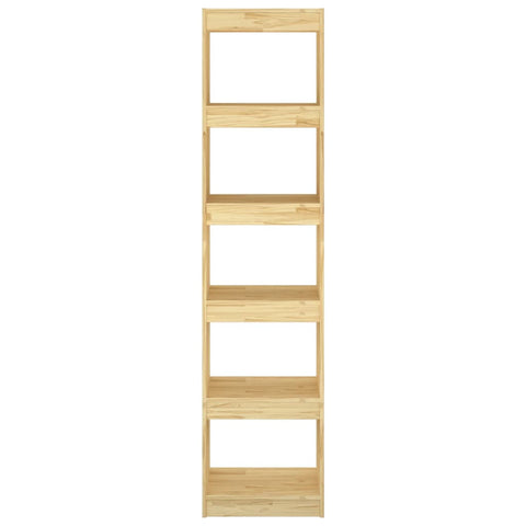 vidaXL Book Cabinet/Room Divider 40x30x167.5 cm Solid Pinewood