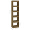 vidaXL Book Cabinet/Room Divider Honey Brown 40x30x167.5 cm Solid Pinewood