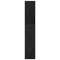 vidaXL Book Cabinet/Room Divider Black 40x30x167.5 cm Solid Pinewood