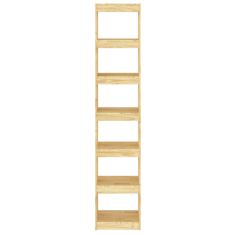 vidaXL Book Cabinet/Room Divider 40x30x199 cm Solid Pinewood