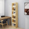 vidaXL Book Cabinet/Room Divider 40x30x199 cm Solid Pinewood