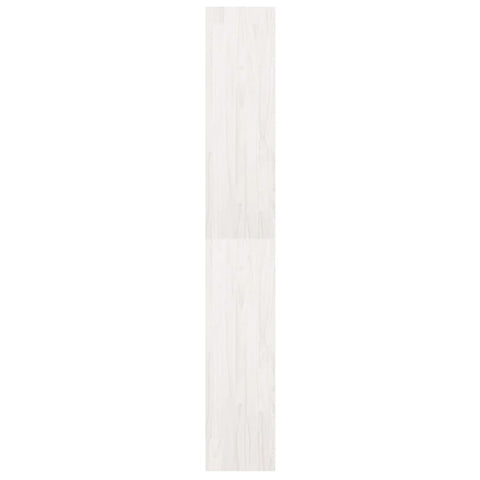 vidaXL Book Cabinet/Room Divider White 40x30x199 cm Solid Pinewood