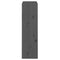 vidaXL Book Cabinet/Room Divider Grey 60x30x103.5 cm Solid Wood Pine