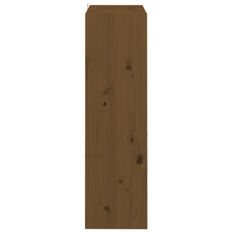 vidaXL Book Cabinet/Room Divider Honey Brown 60x30x103.5 cm Wood Pine
