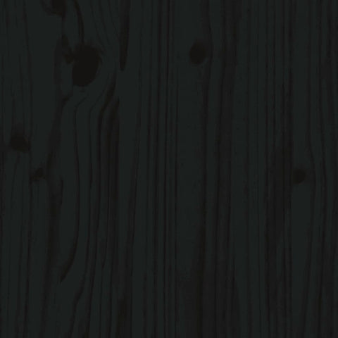 vidaXL Book Cabinet/Room Divider Black 60x30x103.5 cm Solid Wood Pine