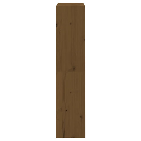 vidaXL Book Cabinet/Room Divider Honey Brown 60x30x135.5 cm Wood Pine