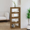 vidaXL Book Cabinet/Room Divider Honey Brown 60x30x135.5 cm Wood Pine