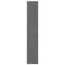 vidaXL Book Cabinet/Room Divider Grey 60x30x167.5 cm Solid Wood Pine