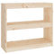 vidaXL Book Cabinet/Room Divider 80x30x71.5 cm Solid Wood Pine