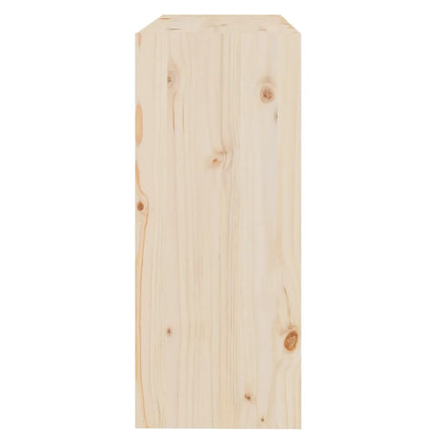 vidaXL Book Cabinet/Room Divider 80x30x71.5 cm Solid Wood Pine