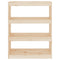 vidaXL Book Cabinet/Room Divider 80x30x103.5 cm Solid Wood Pine