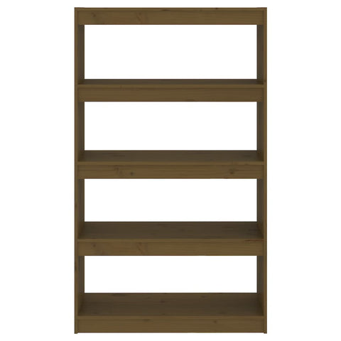 vidaXL Book Cabinet/Room Divider Honey Brown 80x30x135.5 cm Wood Pine