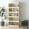vidaXL Book Cabinet/Room Divider 80x30x167.4 cm Solid Wood Pine
