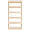 vidaXL Book Cabinet/Room Divider 80x30x167.4 cm Solid Wood Pine