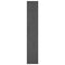 vidaXL Book Cabinet/Room Divider Grey 80x30x167.4 cm Solid Wood Pine