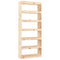 vidaXL Book Cabinet/Room Divider 80x30x199.5 cm Solid Wood Pine
