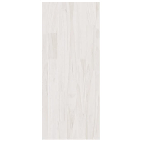 vidaXL Book Cabinet Room Divider White 100x30x71.5 cm Pinewood