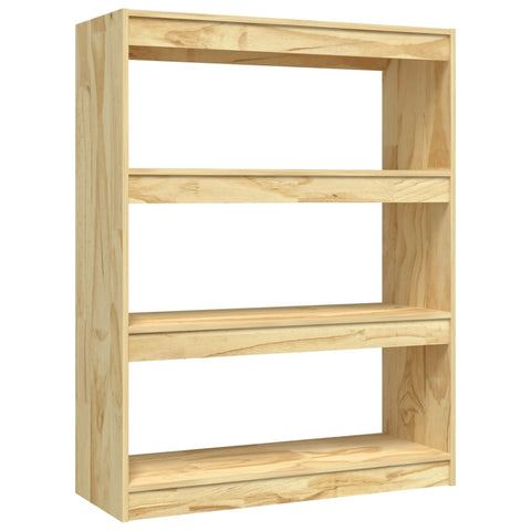 vidaXL Book Cabinet/Room Divider 100x30x103 cm Solid Pinewood