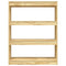 vidaXL Book Cabinet/Room Divider 100x30x103 cm Solid Pinewood