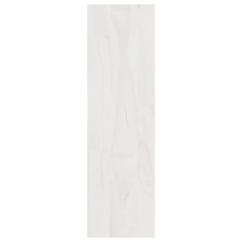vidaXL Book Cabinet/Room Divider White 100x30x103 cm Solid Pinewood