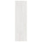vidaXL Book Cabinet/Room Divider White 100x30x103 cm Solid Pinewood
