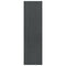 vidaXL Book Cabinet/Room Divider Grey 100x30x103 cm Solid Pinewood