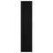 vidaXL Book Cabinet/Room Divider Black 100x30x135.5 cm Solid Pinewood