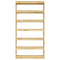vidaXL Book Cabinet/Room Divider 100x30x200 cm Solid Pinewood