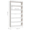 vidaXL Book Cabinet/Room Divider White 100x30x200 cm Solid Pinewood