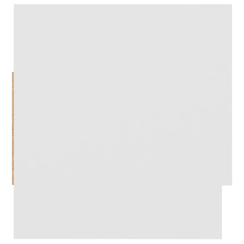 vidaXL Wardrobe White 70x32.5x35 cm Engineered Wood