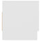 vidaXL Wardrobe White 70x32.5x35 cm Engineered Wood