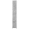 vidaXL Bathroom Cabinet Concrete Grey 25x26.5x170 cm Engineered Wood