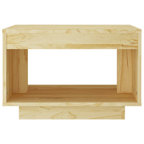 vidaXL Coffee Table 50x50x33.5 cm Solid Pinewood