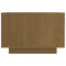 vidaXL Coffee Table Honey Brown 50x50x33.5 cm Solid Pinewood