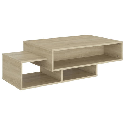 vidaXL Coffee Table Sonoma Oak 105x55x32 cm Engineered Wood