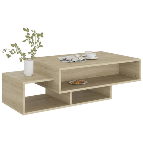 vidaXL Coffee Table Sonoma Oak 105x55x32 cm Engineered Wood