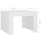 vidaXL Coffee Table White 50x50x35 cm Engineered Wood